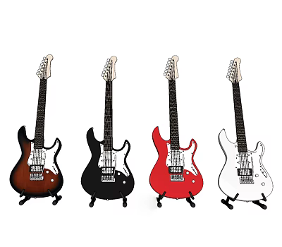 Modern Guitar 3d model