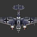 Modern aircraft Vintage aircraft World War II aircraft 3d model