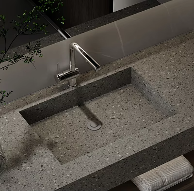 Modern wash basin wash basin bathroom hardware faucet 3d model Modern wash basin wash basin bathroom hardware faucet 3d model
