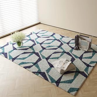 Modern Carpet 3d model