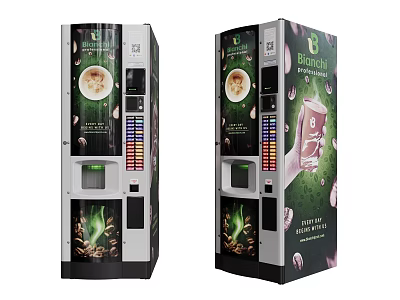 modern vending machine 3d model