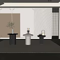 Modern side a few side a few corner a few 3d model