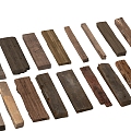 Wood Board Old Board Old Wood Pile Timber Pile Old Wood 3d model