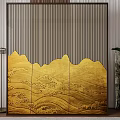 Partition screen 3d model