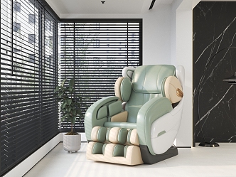 Modern massage chair 3d model