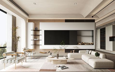 Living room 3d model