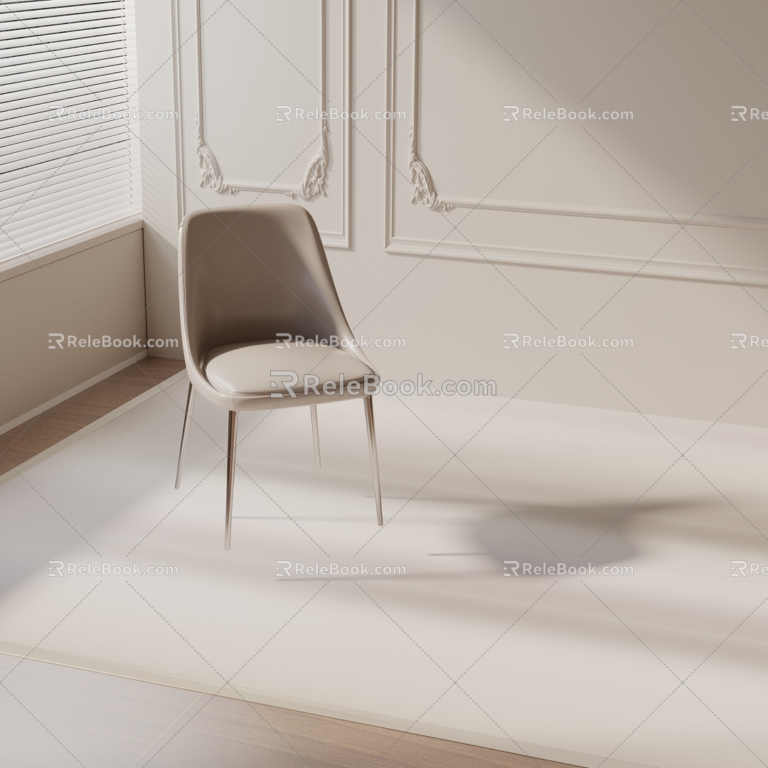 Modern Dining Chair 3d model