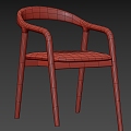 Modern Other Armchair Interior Furniture Fabric Chair 3d model