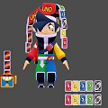 Cartoon Characters Cartoon Clown Characters Q Version Characters Game Characters Game Characters Anime Characters 3d model
