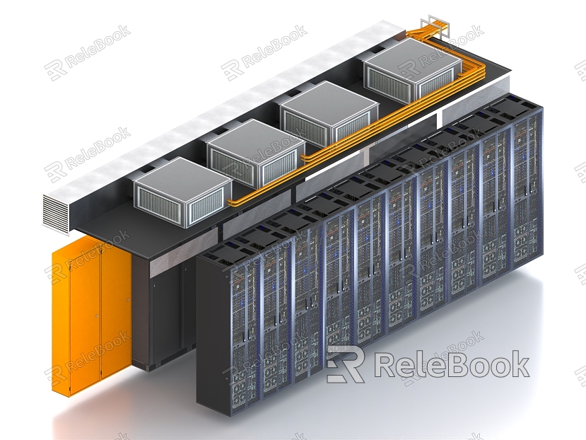 Computer Room Server Unit Blade Machine Cabinet Network Equipment Service Unit model