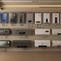 Household Appliances Collection Featuring Wall Mounted Models With Various Designs For Home Use