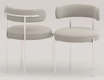 Leisure Chair Backrest Chair 3d model