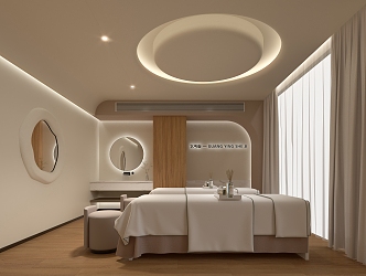 Silent SPA beauty room 3d model