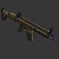 Weapons Automatic Rifle 3d model
