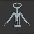 Modern Starter Bottle Starter Red Wine Starter 3d model