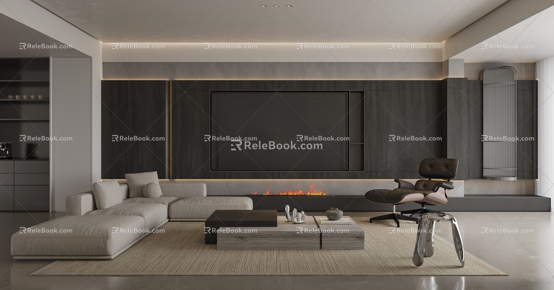 Living room 3d model