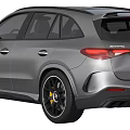 Silver Mercedes AMG SUV With Sporty Exterior And Alloy Wheels