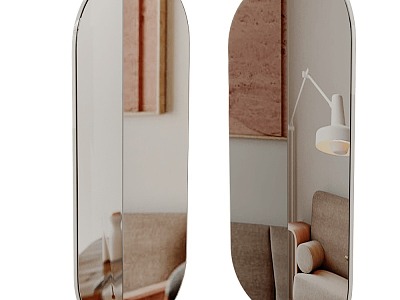 Mazo decorative mirror 3d model