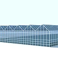High Strength Steel Grid Mesh Construction Component For Building Structural Support 3d model