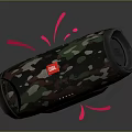 Speaker Audio Wireless Speaker Wireless Bluetooth Speaker Military Audio Military Equipment Mini Bluetooth Audio 3d model