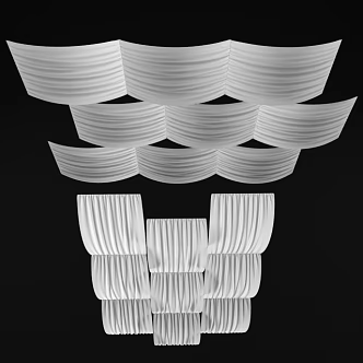 Curtain 3d model