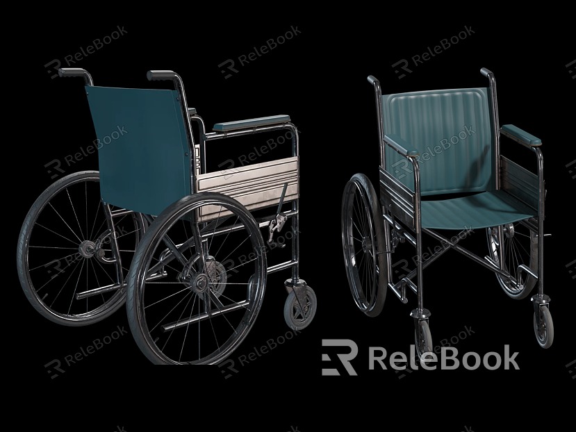 Wheelchair Folding Wheelchair Medical Wheelchair model