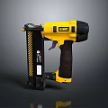 Stanley Yellow And Black Staple Gun With Ergonomic Handle For Household Projects