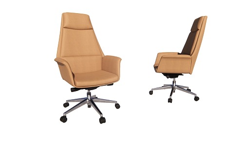 Leadership Office Chair Swivel Chair Leather Chair Conference Chair 3d model