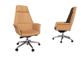 Leadership Office Chair Swivel Chair Leather Chair Conference Chair 3d model