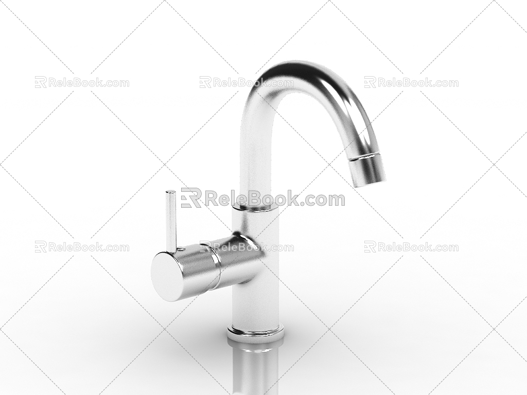 Faucet zinc alloy faucet 3d model