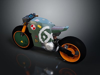 Modern motorcycle two-wheeled motorcycle off-road motorcycle road racing motorcycle model