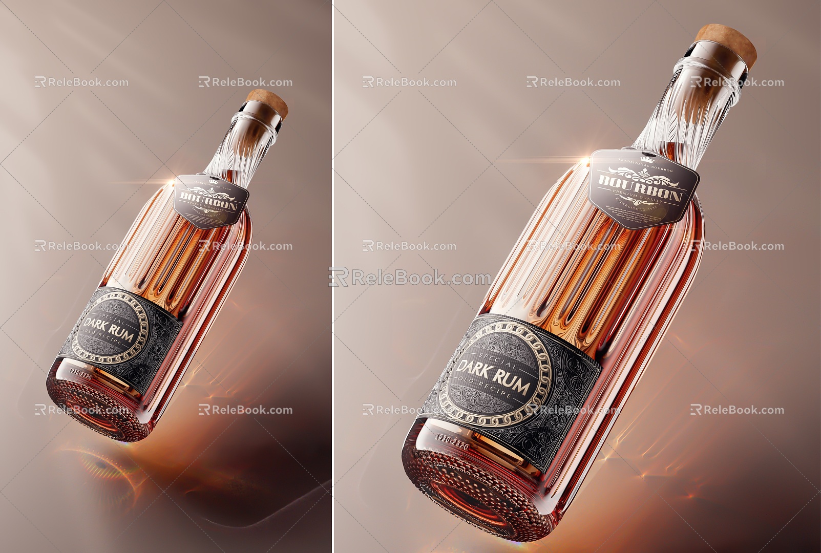 Modern rum wine rum wine wine foreign wine wine wine beverage vodka rum 3d model