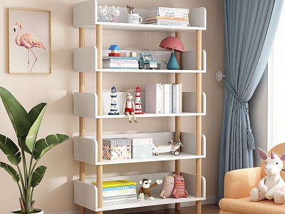 Modern Simple Storage Rack model