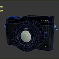 DSLR Camera Card Machine Digital Camera Digital Camera Photographic Equipment 3d model