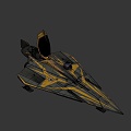 Star Wars Jedi Starfighter 3d model