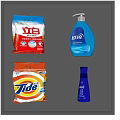 Tide and Liby Laundry Cleaning Products Including Washing Powder and Liquid Detergent