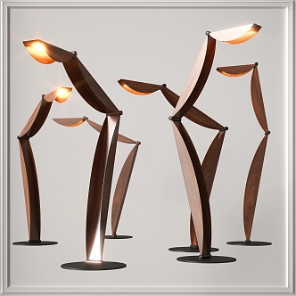 Floor lamp 3d model