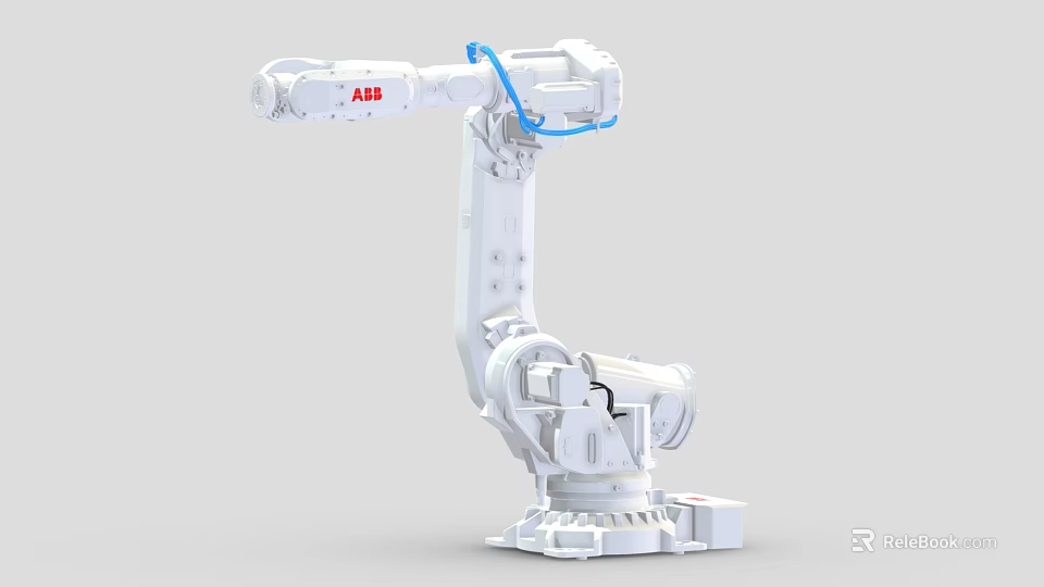 Advanced ABB Industrial Robot With Mechanical Arm For Precision Automation Processes 3d model 