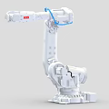 Technology Intelligent Robot Arm 3d model