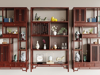 New Chinese Antique Rack 3d model