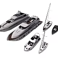 Luxury Yachts Featuring Various Sizes Sailing and Motor Models in Elegant Design