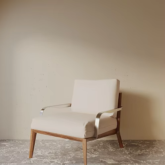 modern leisure chair 3d model