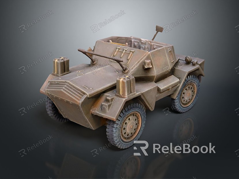 Modern Bulletproof Car Armed Jeep Armed Car Armed Bulletproof Car model