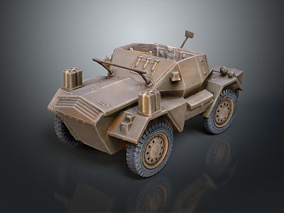 Modern Bulletproof Car Armed Jeep Armed Car Armed Bulletproof Car model