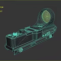 C-MORE Tactical Weapon Sight With Durable Metal Construction And Optical Scope Design 3d model