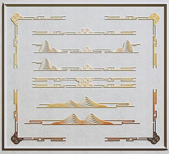 new chinese style carved 3d model