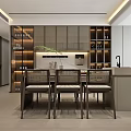 Modern Living Dining Room Interior With Beige Sofa Coffee Table And Area Rug
