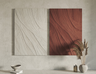 Quiet Decorative Paintings 3d model