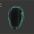 Sci-Fi Helmet Alien Helmet High Tech Helmet Game Helmet 3d model