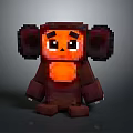 Monkey Cartoon Monkey Anime Monkey Stylized Monkey Fantasy Style Monkey Toy 3d model